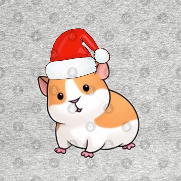 Guinea Pig Santa by marisaj4488